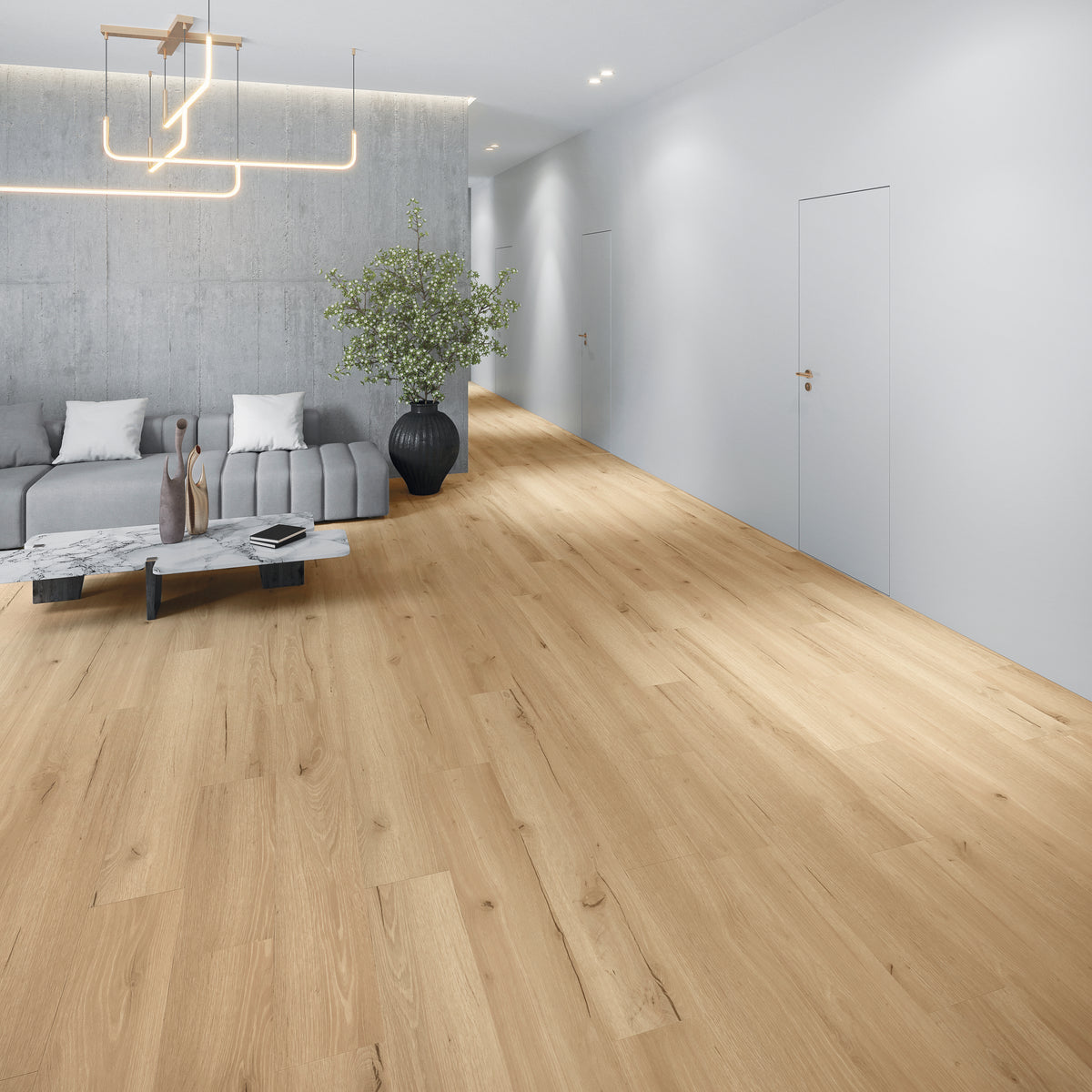 JOKA Design 555 Wooden Styles 702X Oak Cream EIR Klick Vinyl