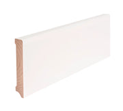JOKA Sockelleiste Kiefer Cube 640 Weiß 16 x 96 mm Profilansicht