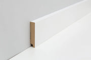 JOKA Sockelleiste MDF Cube M632 Weiß 16 x 78 mm Profilansicht