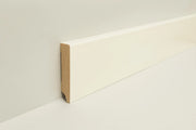 JOKA Sockelleiste Kiefer Cube 632 Weiß 16 x 78 mm Profilansicht