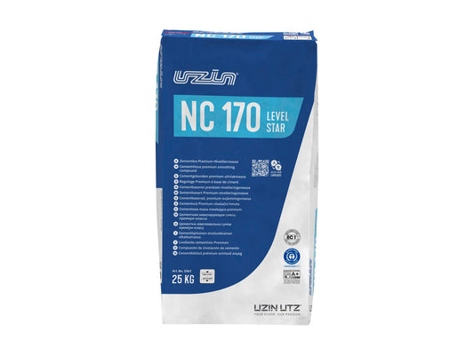 UZIN NC 170 LevelStar Gewerbe Nivelliermasse 25 kg Produktgebinde
