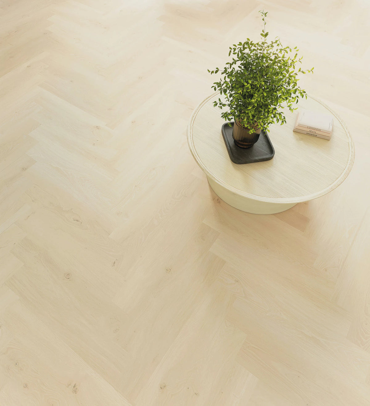 JOKA Design 555 Wooden Styles 701H Oak Light EIR Fischgrät Klick Vinyl