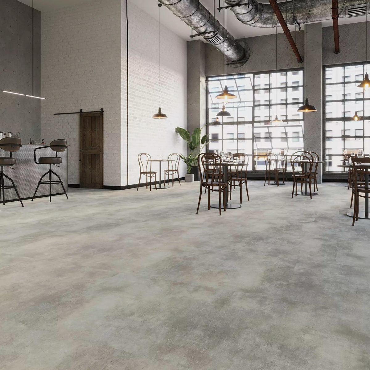 Kostenloses Muster JOKA Design 555 Click 5607 Industrial Concrete Light