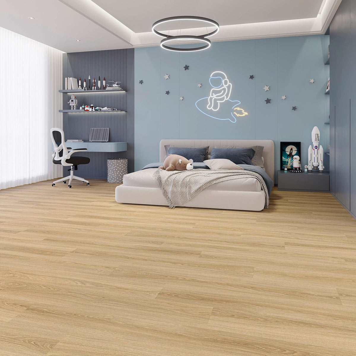 JOKA Design 555 Evolut Click 902 Frosty Oak Klick Vinyl