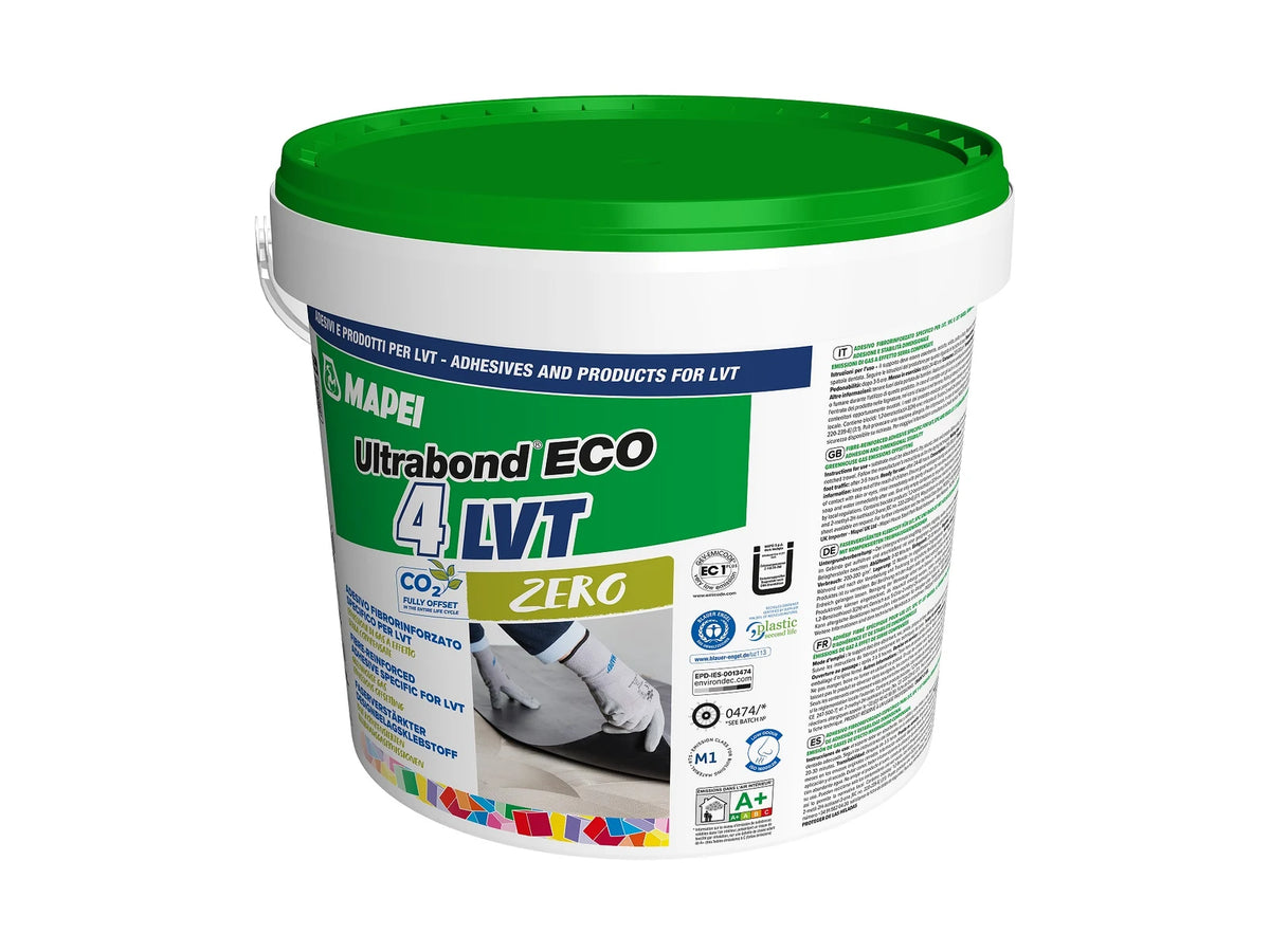 Mapei Ultrabond Eco 4 LVT Zero Designbelagsklebstoff im 14 kg-Gebinde